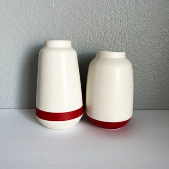 Target Ceramic Flower Vase Set of 2 - Picture 2 of 8
